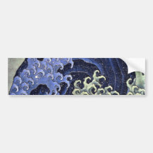 北斎の波, vague de Hokusai de 北斎, Hokusai Adhésifs Pour Voiture