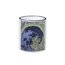 北斎の波, vague de Hokusai de 北斎, Hokusai Tasse