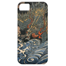 海龍, 国芳, dragon de mer, Kuniyoshi, Ukiyo-e Coques iPhone 5