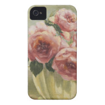 0437 roses anglais dans le broc coques iPhone 4