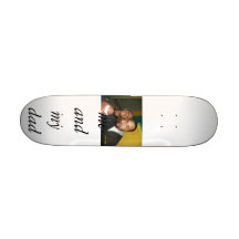 079, moi et mon papa planches à roulettes customisées