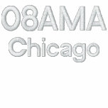 08AMA, Chicago Sweatshirts Avec Capuche Brodé