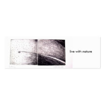 100_1334, vivent avec la nature modèle de carte de visite