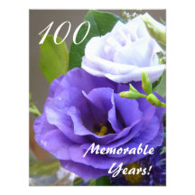 100 années mémorables ! - Célébration d'anniversai Invitations