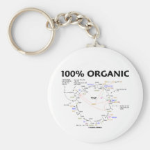 100% organique (cycle d'acide citrique - cycle de  porte-clefs
