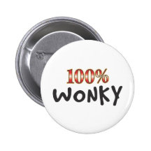 100 pour cent chancelants pin's