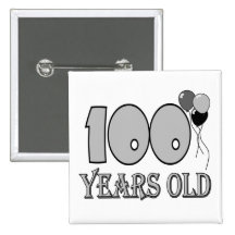 100th cadeaux d'anniversaire et habillement heureu badge