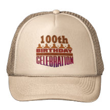 100th Cadeaux de célébration d'anniversaire Casquettes De Camionneur