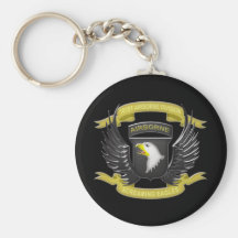 101st 3D aéroporté Porte-clefs