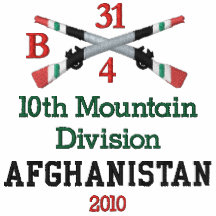 10ème La division Afghanistan de montagne croisé f