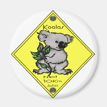 10km du koala après magnets pour réfrigérateur