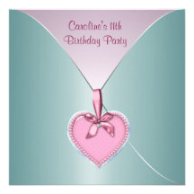 11ème invitation élégante de fête d'anniversaire d