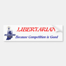 120, LIBERTAIRE, puisque la concurrence est bonne Autocollant Pour Voiture