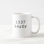 1337 h4ck3r tasse à café