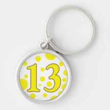 13-Thirteen Porte-clé