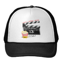 13ème Partie de film d'anniversaire Casquette