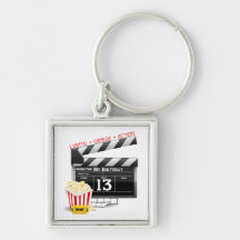 13ème Partie de film d'anniversaire Porte-clef