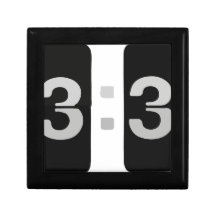 13h37 d'horloge de L33T Boîtes À Souvenirs