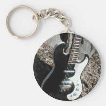 1449 Silvertone guitare rare Keychain Porte-clé