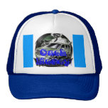 16, argent d'argent liquide casquette