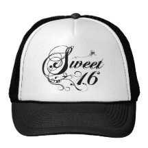 16) citations de sweet sixteen ( casquettes
