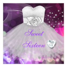 16ème fête d'anniversaire de SWEET SIXTEEN pourpre Bristol