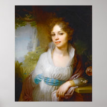 1797 - Portrait de M.I.Lopukhina Posters