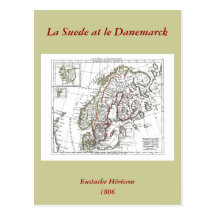 1806 carte - suède de La chez le Danemarck Cartes Postales