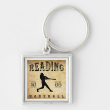 1888 base-ball de lecture de la Pennsylvanie Porte-clé