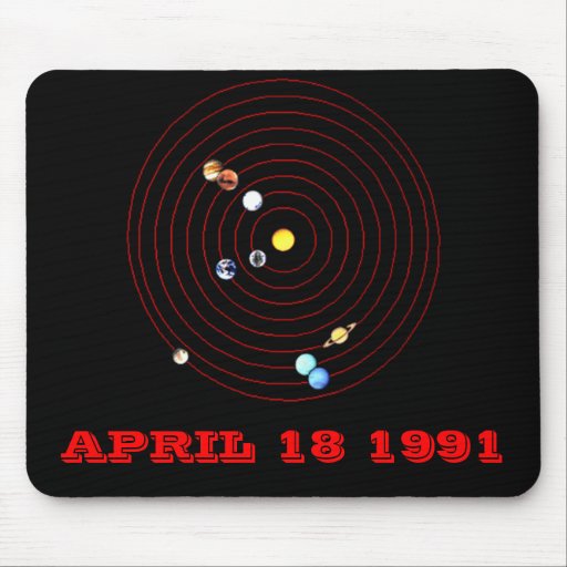 18 AVRIL 1991 TAPIS DE SOURIS