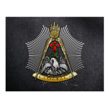 18ème Degré : Chevalier du rose Croix Carte Postale