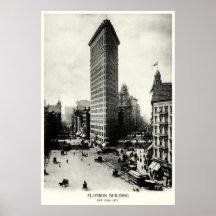 1903 secteur de Flatiron, New York City Posters