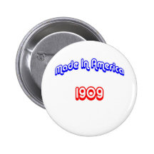 1909 a fait en Amérique Pin's Avec Agrafe