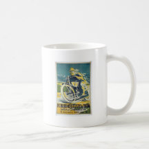 1924 emballages de moto tasse à café
