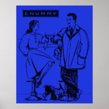 1935 amicaux bleus posters