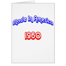 1960 a fait en Amérique Carte