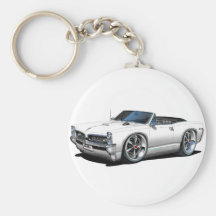 1966/67 convertible blanc de GTO Porte-clef