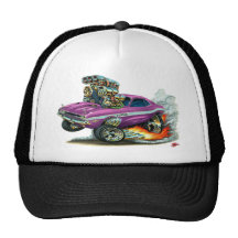 1970-72 voiture de pourpre de challengeur de Dodge Casquettes De Camionneur
