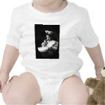 19ème C. Bulles de savon de soufflement de fille T-shirt