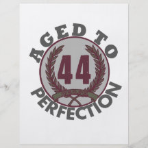 1 âgé à la perfection prospectus