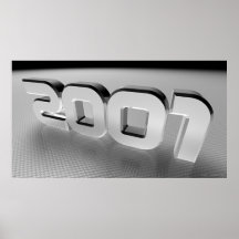 2001 AFFICHE