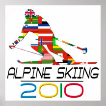 2010 : Ski alpin Affiche