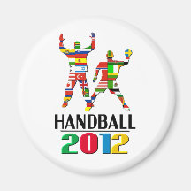 2012 : Handball Aimants Pour Réfrigérateur