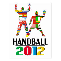 2012 : Handball Cartes Postales