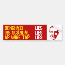 2013 Summer of Scandal Bumper Stickers