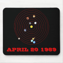 20 AVRIL 1989 TAPIS DE SOURIS