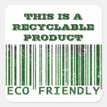 20 recyclables/autocollants