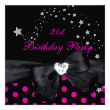 21ème Tache de blanc de noir de rose de fête d'ann Faire-parts