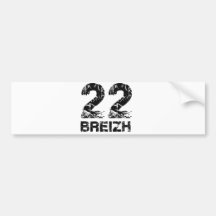 22 Breizh Autocollant Pour Voiture