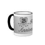 25ème anniversaire - argent tasse